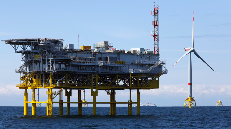 Wikinger offshore wind farm.