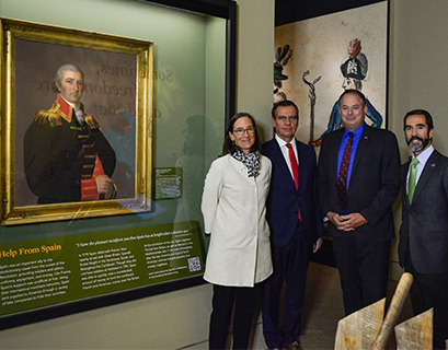 El Museo de la Revolución Americana reconoce la contribución de España a la independencia de Estados Unidos