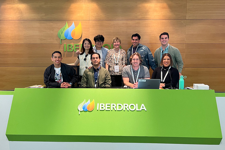 Estudiantes de California visitan el Hub de Iberdrola en Bilbao como ejemplo de centro global de innovación en redes inteligentes