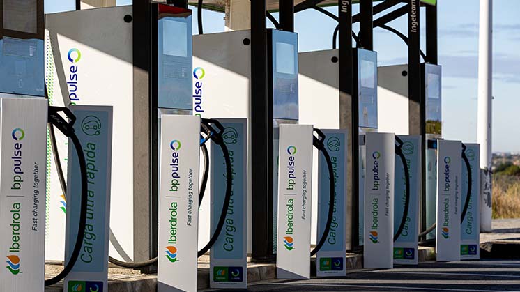 Electrolinera Iberdrola bp pulse