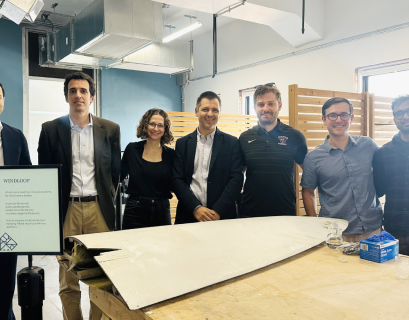 Colaboramos con WindLoop en un proyecto de reciclaje de palas en Estados Unidos