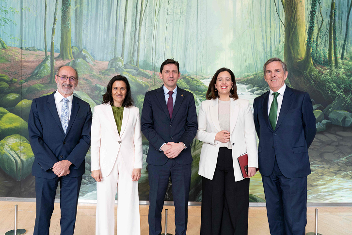 El encuentro fue celebrado en la Torre de Iberdrola, en Bilbao.