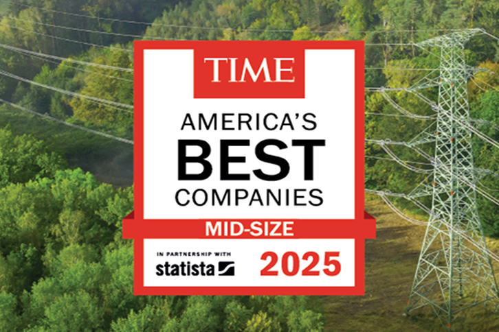 Avangrid, reconocida por segundo año consecutivo en la lista de TIME 2025 de las mejores empresas de tamaño medio en Estados Unidos