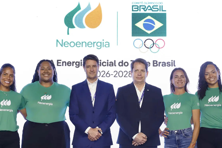 Neoenergia renueva su colaboración con el Comité Olímpico Brasileño (COB) hasta 2028