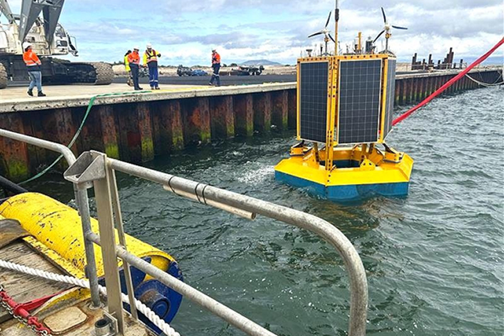 Iberdrola despliega un equipo de medición flotante para su proyecto Aurora Green en Australia