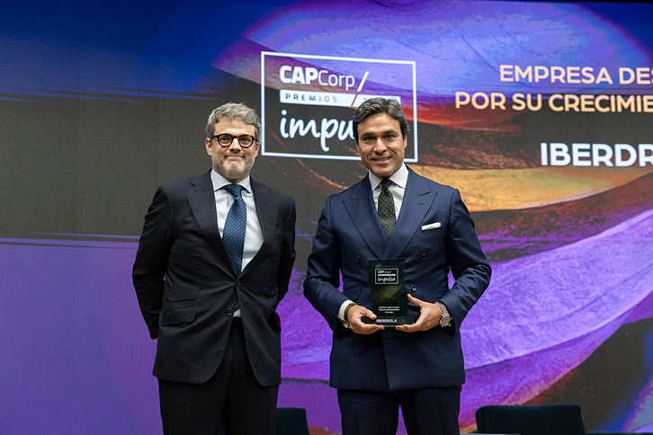 David Mesonero recibe el premio Impulsa 2025 por el liderazgo de Iberdrola en M&A