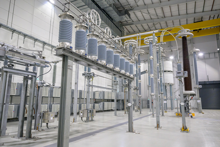 Estación convertidora de Hunterston. Infraestructura de Western Link