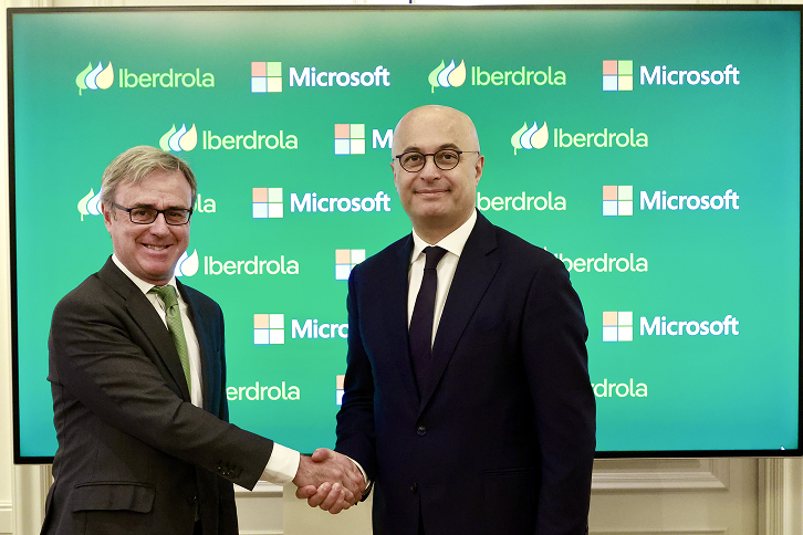 Iberdrola y Microsoft refuerzan su alianza con dos PPA a largo plazo por 150 MW y el uso de nuevas soluciones globales de IA