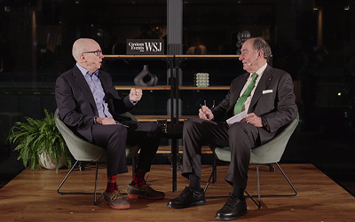 Entrevista Galán en Davos con WSJ