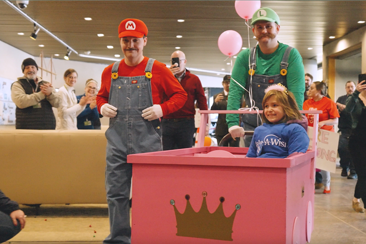 La distribuidora de Avangrid CMP se asocia con Make-a-Wish para cumplir el deseo de una niña