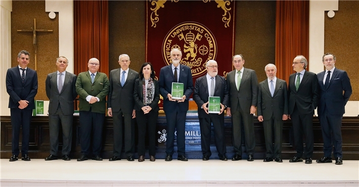 Ignacio Galán y Miguel Arias Cañete presentan la décima edición de ‘Cuadernos de Derecho para Ingenieros’, centrada en la Agenda 2030 de la ONU